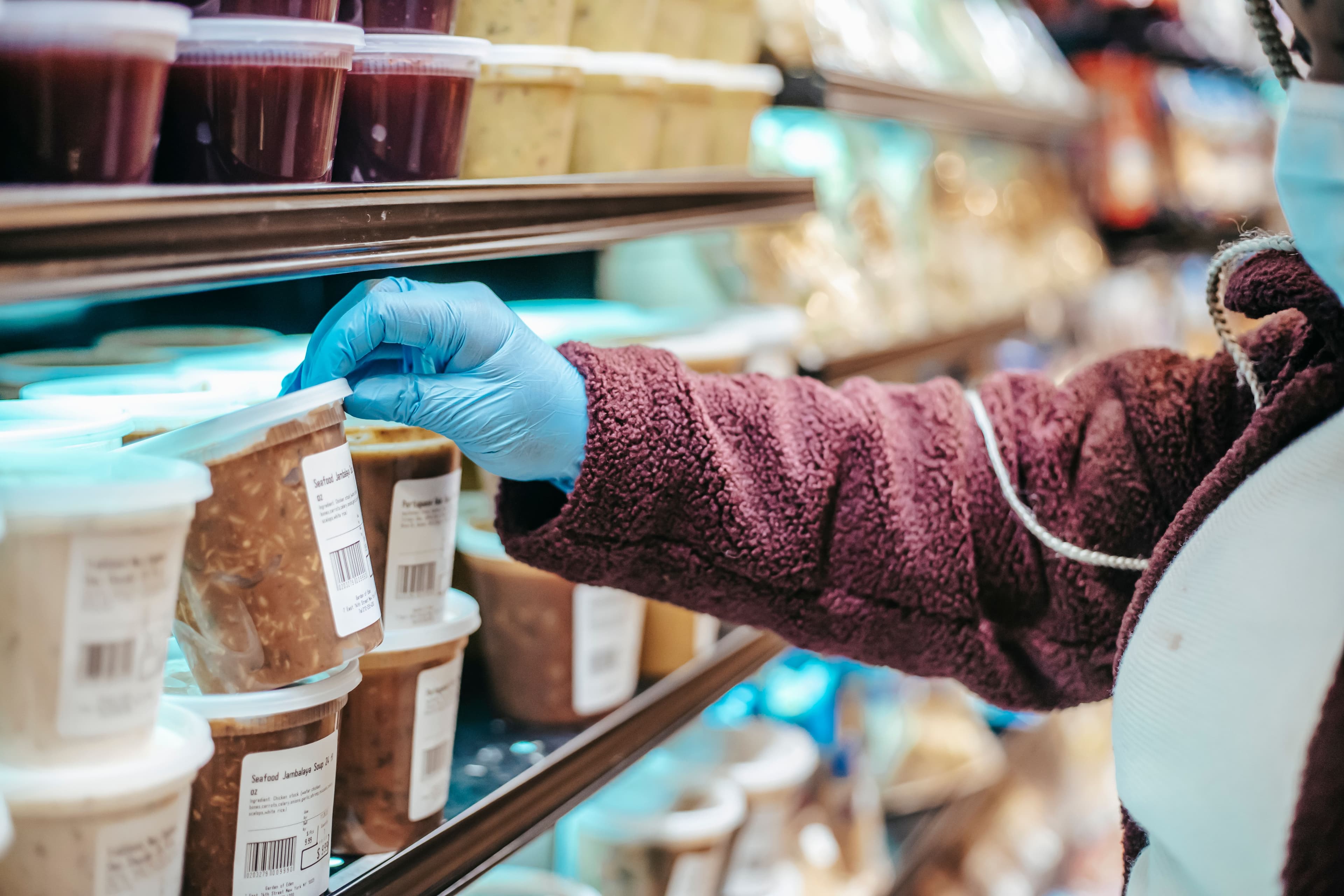 Editorial card about ingredient label order and allergen checks