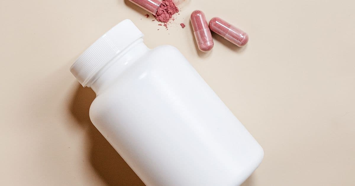 Supplement Facts label panel next to a Nutrition Facts label, illustrating 21 CFR 101.36 formatting differences